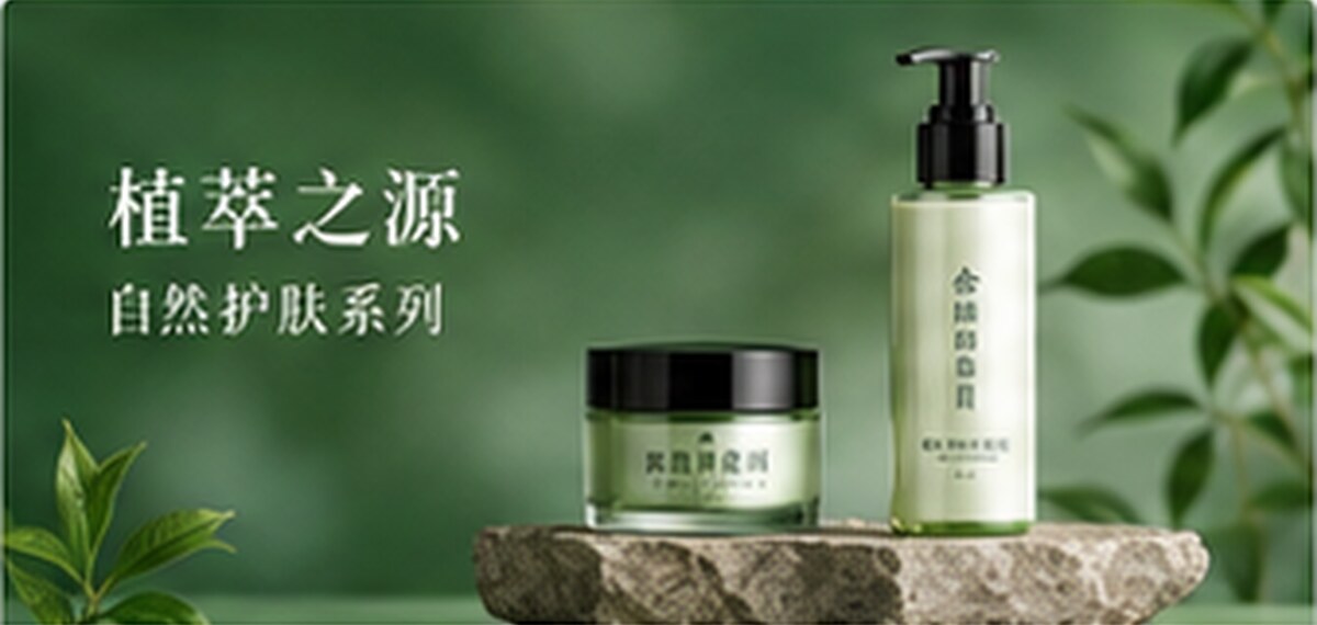 植萃之源护肤品视觉设计