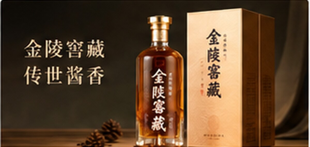金陵窖藏白酒包装设计